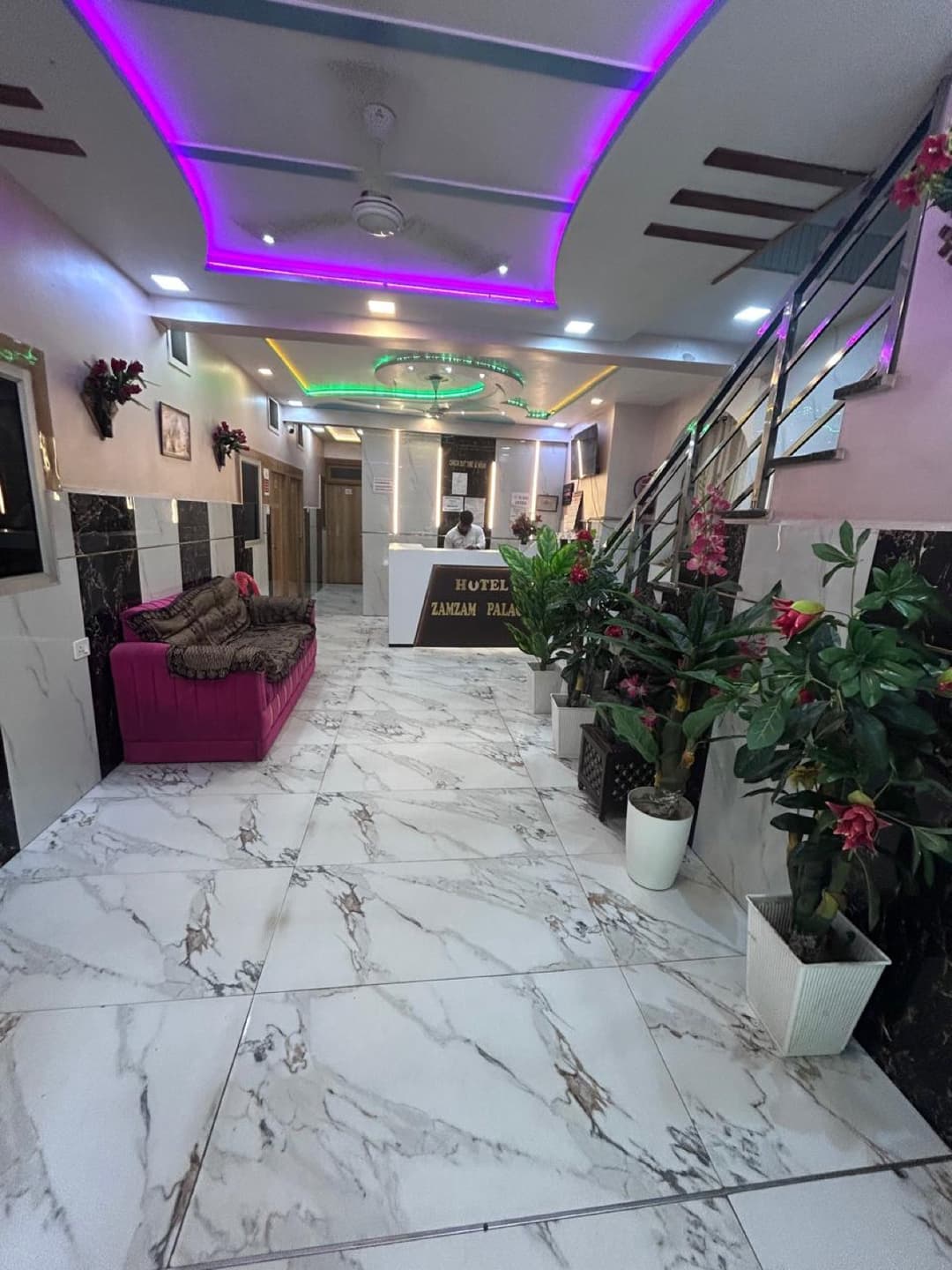 Hotel lobby