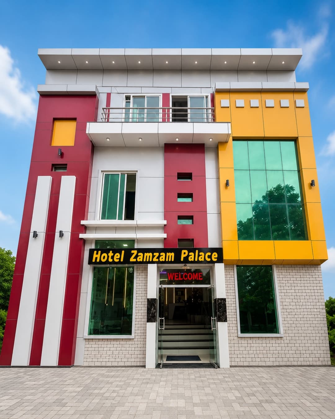 Hotel Zamzam Palace exterior